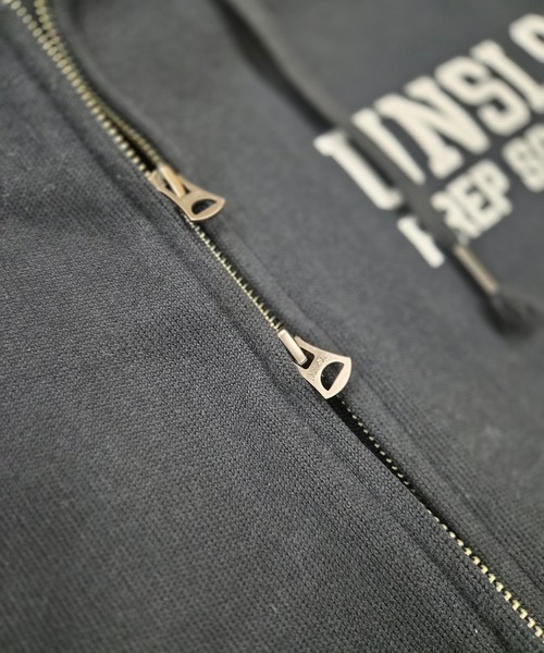 UN-USELESS(アンユースレス)の「【UN-USELESS】アンユースレス/ UNSLS PREP LOGO HOODED SWKNIT(パーカー・メンズ・グレー/ブラック/ネイビー・MEDIUM/LARGE/X-LARGE/SMALL)」の7枚目の写真