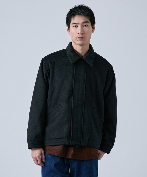 RED KAP(レッドキャップ)の「RED KAP別注 ウールライクブルゾン(その他アウター・メンズ・ネイビー/ブラック/ベージュ・MEDIUM/LARGE)」の1枚目の写真