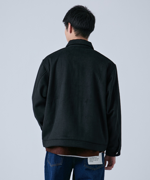RED KAP(レッドキャップ)の「RED KAP別注 ウールライクブルゾン(その他アウター・メンズ・ネイビー/ブラック/ベージュ・MEDIUM/LARGE)」の7枚目の写真