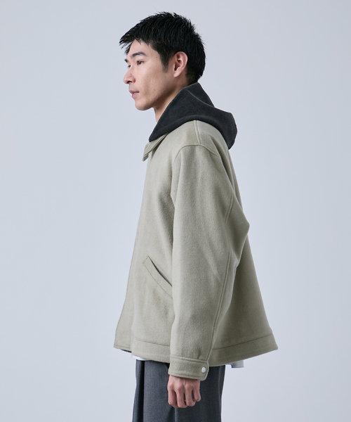 RED KAP(レッドキャップ)の「RED KAP別注 ウールライクブルゾン(その他アウター・メンズ・ネイビー/ブラック/ベージュ・MEDIUM/LARGE)」の10枚目の写真
