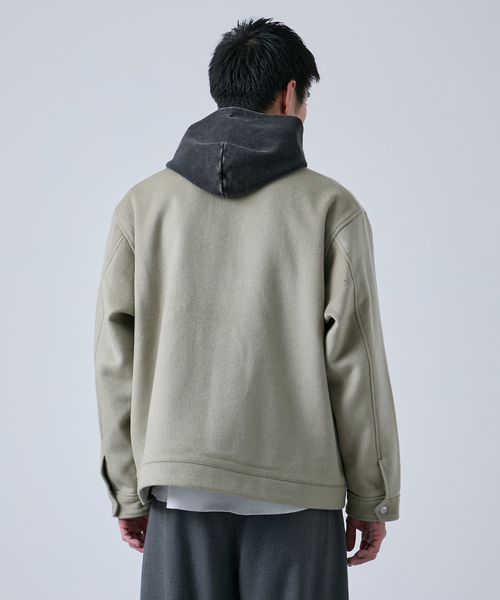 RED KAP(レッドキャップ)の「RED KAP別注 ウールライクブルゾン(その他アウター・メンズ・ネイビー/ブラック/ベージュ・MEDIUM/LARGE)」の11枚目の写真