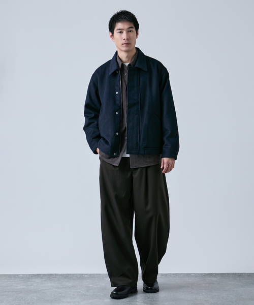 RED KAP(レッドキャップ)の「RED KAP別注 ウールライクブルゾン(その他アウター・メンズ・ネイビー/ブラック/ベージュ・MEDIUM/LARGE)」の12枚目の写真