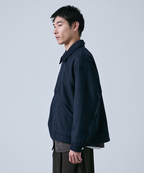 RED KAP(レッドキャップ)の「RED KAP別注 ウールライクブルゾン(その他アウター・メンズ・ネイビー/ブラック/ベージュ・MEDIUM/LARGE)」の14枚目の写真