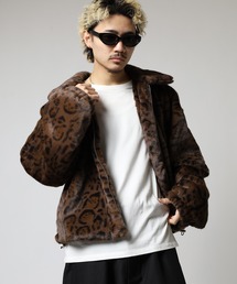 ジャケット/アウター（ブラウン/茶色系・レオパード柄）ファッション