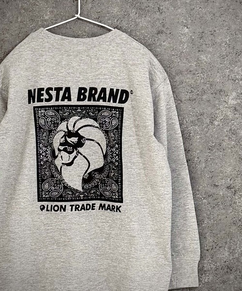 NESTA(ネスタ)の「【NESTA/ネスタ】オーバーサイズ BIG ロンT(Tシャツ/カットソー・キッズ・グレー系その他/ブラック/杢グレー/ブラック系その他/オフホワイト/ホワイト系その他/チャコール/グレー系その他2・160/150/140/130/120/110)」の6枚目の写真