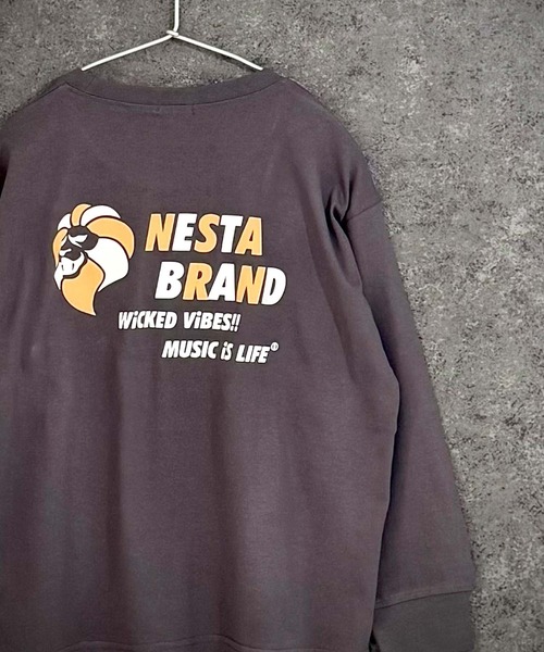 NESTA(ネスタ)の「【NESTA/ネスタ】オーバーサイズ BIG ロンT(Tシャツ/カットソー・キッズ・グレー系その他/ブラック/杢グレー/ブラック系その他/オフホワイト/ホワイト系その他/チャコール/グレー系その他2・160/150/140/130/120/110)」の7枚目の写真