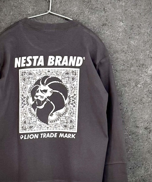 NESTA(ネスタ)の「【NESTA/ネスタ】オーバーサイズ BIG ロンT(Tシャツ/カットソー・キッズ・グレー系その他/ブラック/杢グレー/ブラック系その他/オフホワイト/ホワイト系その他/チャコール/グレー系その他2・160/150/140/130/120/110)」の8枚目の写真