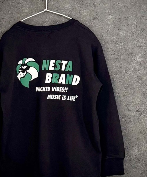 NESTA(ネスタ)の「【NESTA/ネスタ】オーバーサイズ BIG ロンT(Tシャツ/カットソー・キッズ・グレー系その他/ブラック/杢グレー/ブラック系その他/オフホワイト/ホワイト系その他/チャコール/グレー系その他2・160/150/140/130/120/110)」の3枚目の写真