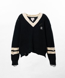 KAMIYA | School V-neck Sweater(ニット/セーター)