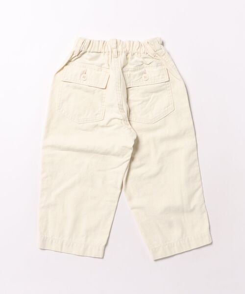 DENIM DUNGAREE(デニムダンガリー)の「Military Backsatin Scribble Pants(その他パンツ・キッズ・オフホワイト・115/105/125)」の2枚目の写真