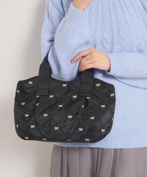 ITS'DEMO | リボン刺繍ミニトート(ハンドバッグ)