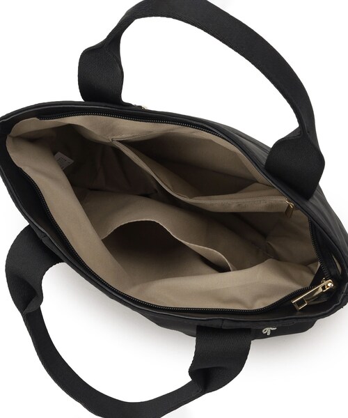 ITS'DEMO（イッツデモ）の「リボン刺繍ミニトート（ハンドバッグ・レディース・ブラック/ベージュ/ピンク系・00）」の17枚目の写真