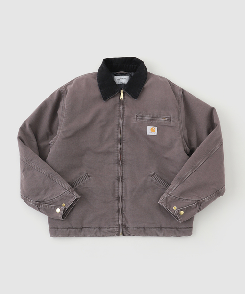 Carhartt WIP（カーハートダブリューアイピー）の「CARHARTT WIP / カーハート ダブリューアイピー OG デトロイトジャケット（その他アウター・メンズ・チャコールグレー/ベージュ・SMALL/MEDIUM）」の5枚目の写真