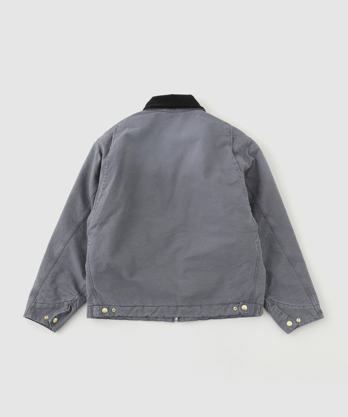 Carhartt WIP（カーハートダブリューアイピー）の「CARHARTT WIP / カーハート ダブリューアイピー OG デトロイトジャケット（その他アウター・メンズ・チャコールグレー/ベージュ・SMALL/MEDIUM）」の4枚目の写真