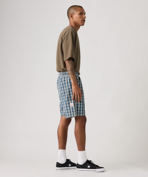 セール】Levi's/リーバイス WORKWEAR プルオンワークショーツ チェック