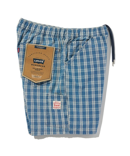 Levi's(リーバイス)の「Levi's/リーバイス WORKWEAR プルオンワークショーツ チェック(デニムパンツ・メンズ・インディゴブルー・XL/L/M/S)」の12枚目の写真