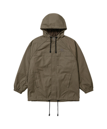 Middle Length Windbreaker Khaki Brown