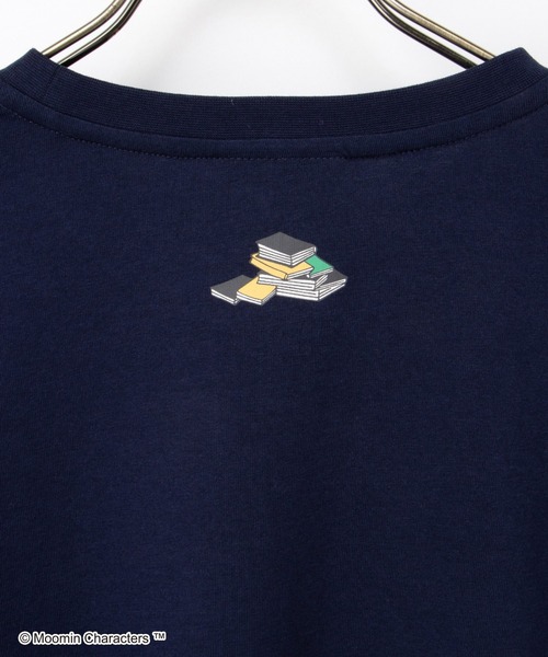 Honeys(ハニーズ)の「ムーミン/長袖チュニック(Tシャツ/カットソー・レディース・ライトベージュ/ホワイト×ブラック/レッド/ネイビー・M/LL/L)」の17枚目の写真