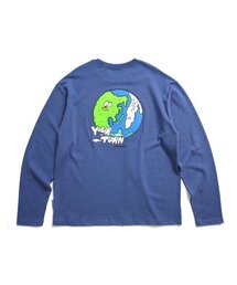 [EZwithPIECE] EARTH LS (NAVY)
