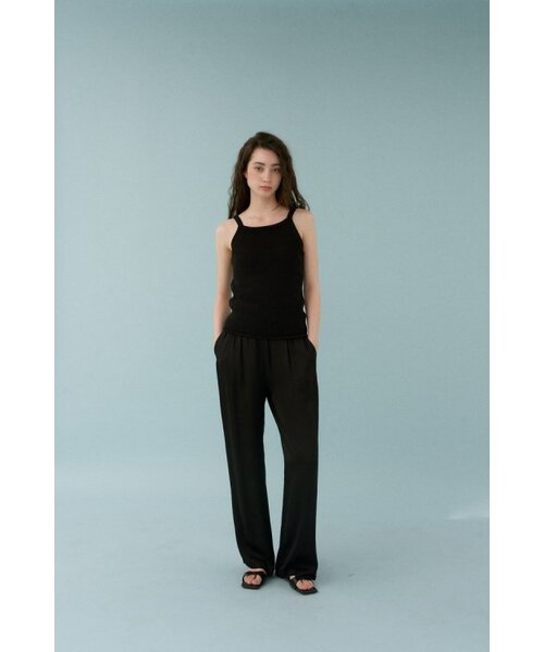 MUARMUS(ムアルムス)の「Sea Cotton Sleeveless Knit - Black(Tシャツ/カットソー・レディース・その他・FREE)」の4枚目の写真