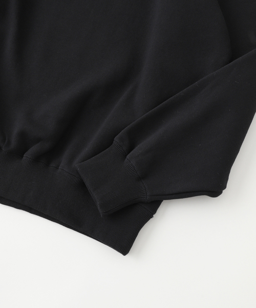 417 EDIFICE（フォーワンセブンエディフィス）の「【Mosey×417】 SAD BOYZ CLUB C/Nスウェット（スウェット・メンズ・ブラック・MEDIUM）」の5枚目の写真