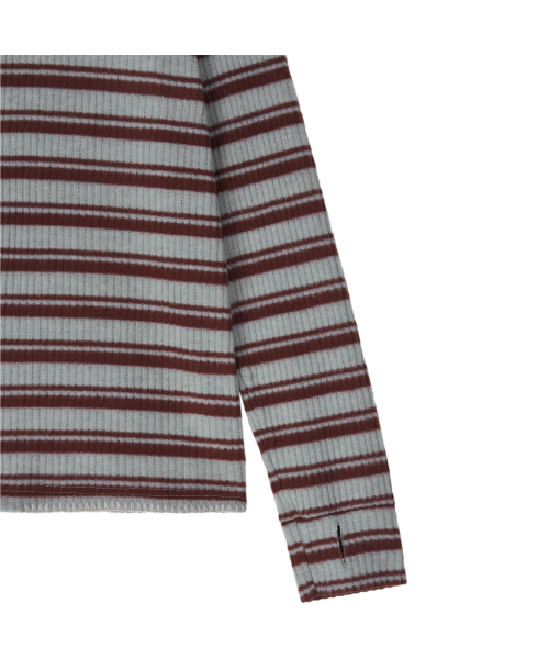 NOSCOULEURS（ノクルールズ）の「UL KNIT ZIP HOODIE 02 BROWN（パーカー・メンズ・その他・1/2）」の3枚目の写真