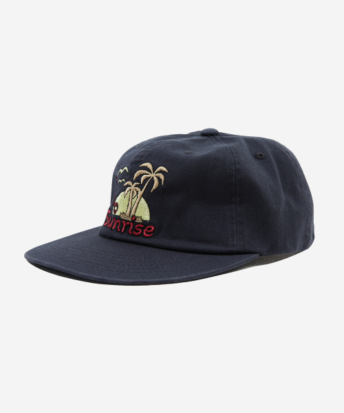 HELLO SUNRISE（ハローサンライズ）の「Palm Tree Logo 6Panel Cap_Charcoal（キャップ・レディース・その他・OS）」の2枚目の写真