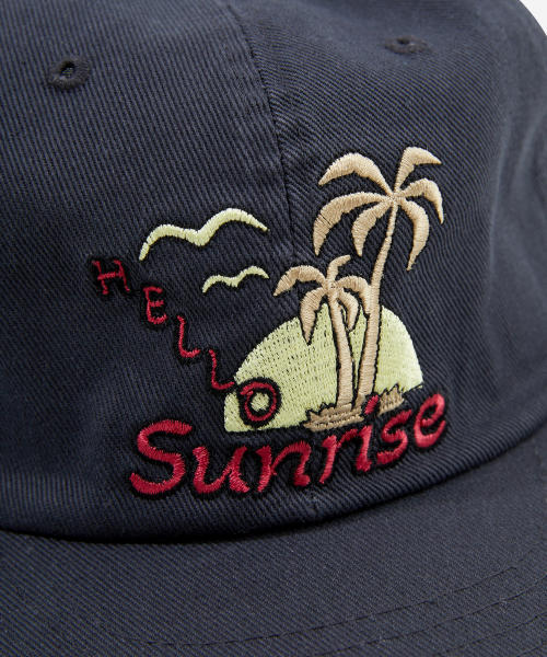 HELLO SUNRISE（ハローサンライズ）の「Palm Tree Logo 6Panel Cap_Charcoal（キャップ・レディース・その他・OS）」の5枚目の写真