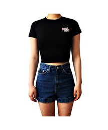 RESPECT（リスペクト）の「リスペクトクロップトップ半袖Tシャツ（Tシャツ/カットソー）」