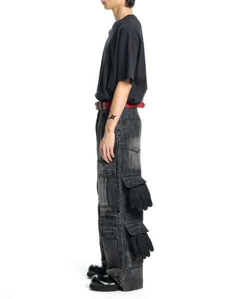 VONVAT(ヴォンバト)の「Maximal Cargo Jeans(デニムパンツ・レディース・その他・1/2)」の2枚目の写真