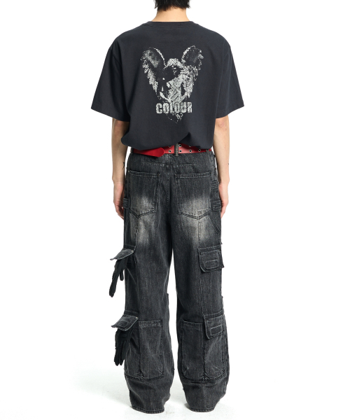 VONVAT(ヴォンバト)の「Maximal Cargo Jeans(デニムパンツ・レディース・その他・1/2)」の3枚目の写真