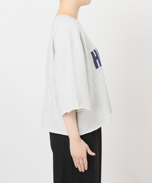 JOURNAL STANDARD（ジャーナルスタンダード）の「HOWDY ハーフスリーブスウェット（スウェット・レディース・ブラック系その他/グレー/ベージュ・FREE）」の7枚目の写真