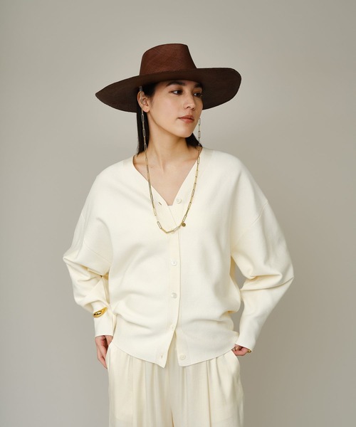 Chaos(カオス)の「Chaos(カオス)/ エピスリードカーディガン(カーディガン/ボレロ・レディース・ホワイト系その他/ブラウン系その他/ブラック系その他・FREE)」の7枚目の写真