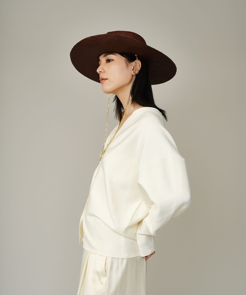 Chaos(カオス)の「Chaos(カオス)/ エピスリードカーディガン(カーディガン/ボレロ・レディース・ホワイト系その他/ブラウン系その他/ブラック系その他・FREE)」の9枚目の写真