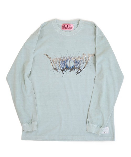 EFFECTEN（エフェクテン）の「mlt5577-Utility metal logo L-S Tee カットソー(efsal-05)（Tシャツ/カットソー・メンズ・ブラック/ブルーグレー/ホワイト・S/XL/L/M）」の3枚目の写真