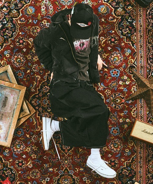 EFFECTEN（エフェクテン）の「mlt5577-Utility metal logo L-S Tee カットソー(efsal-05)（Tシャツ/カットソー・メンズ・ブラック/ブルーグレー/ホワイト・S/XL/L/M）」の5枚目の写真