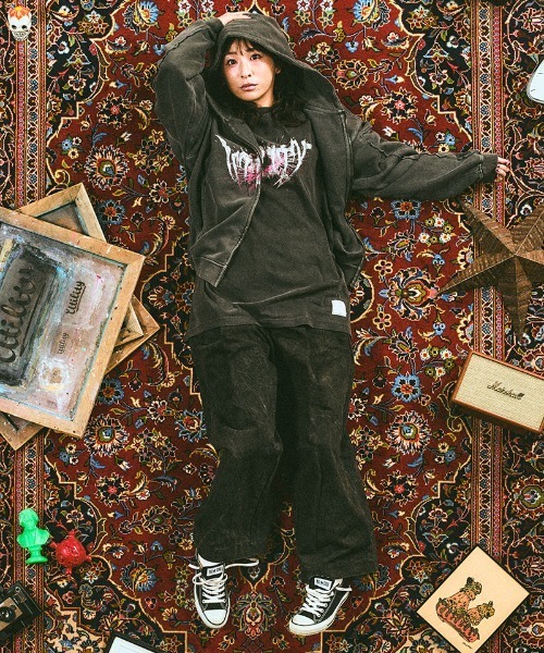 EFFECTEN（エフェクテン）の「mlt5577-Utility metal logo L-S Tee カットソー(efsal-05)（Tシャツ/カットソー・メンズ・ブラック/ブルーグレー/ホワイト・S/XL/L/M）」の6枚目の写真