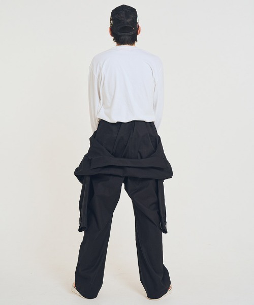 EFFECTEN（エフェクテン）の「mlt5577-Utility metal logo L-S Tee カットソー(efsal-05)（Tシャツ/カットソー・メンズ・ブラック/ブルーグレー/ホワイト・S/XL/L/M）」の9枚目の写真