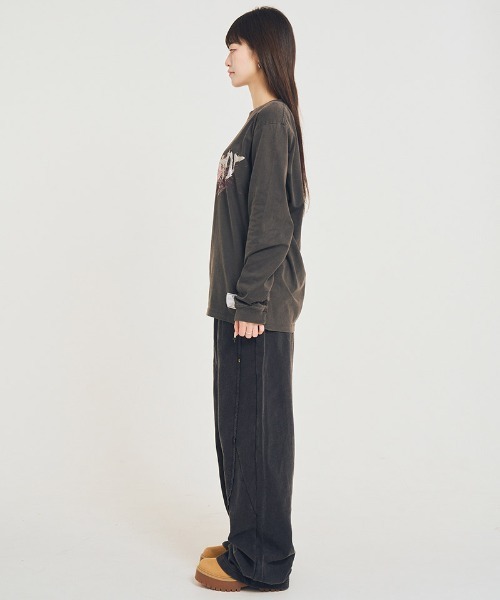 EFFECTEN（エフェクテン）の「mlt5577-Utility metal logo L-S Tee カットソー(efsal-05)（Tシャツ/カットソー・メンズ・ブラック/ブルーグレー/ホワイト・S/XL/L/M）」の14枚目の写真