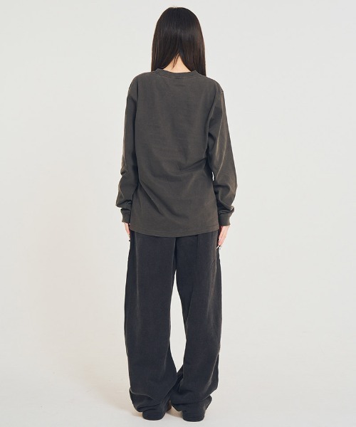 EFFECTEN（エフェクテン）の「mlt5577-Utility metal logo L-S Tee カットソー(efsal-05)（Tシャツ/カットソー・メンズ・ブラック/ブルーグレー/ホワイト・S/XL/L/M）」の15枚目の写真