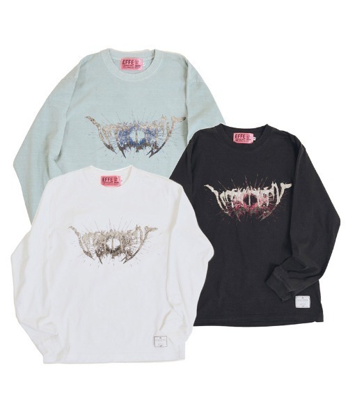 EFFECTEN（エフェクテン）の「mlt5577-Utility metal logo L-S Tee カットソー(efsal-05)（Tシャツ/カットソー・メンズ・ブラック/ブルーグレー/ホワイト・S/XL/L/M）」の16枚目の写真