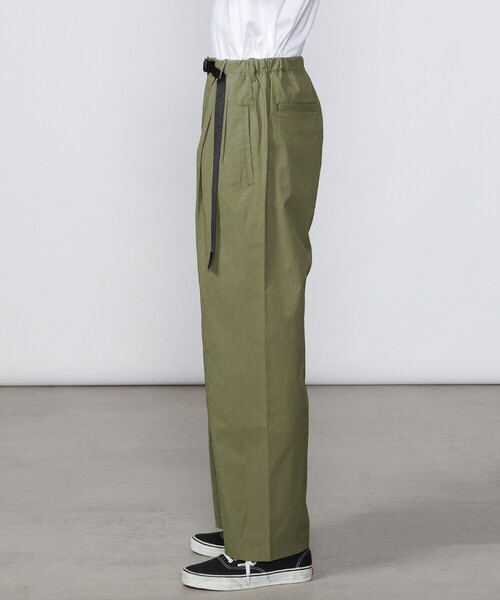 Gramicci(グラミチ)の「Gramicci | 〈別注〉 ドットエアー 2タックシームレスパンツ MEN(その他パンツ・メンズ・グレー/オリーブ/ブラック・XL/L/M)」の13枚目の写真