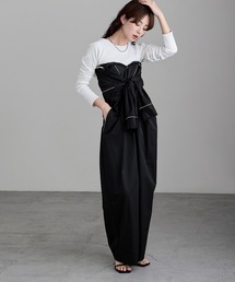 ジャンプスーツ」に該当するブラック/黒色系のファッション通販 - ZOZOTOWN