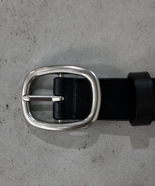 Auntie Rosa Holiday（アンティローザホリデー）の「リアルレザーラウンドバックルベルト（ベルト・レディース・ブラック・FREE）」の5枚目の写真