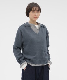 MHL. | CONTRAST COTTON LINEN(ニット/セーター)
