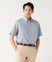 【7/9値下げ】カラミ ショートスリーブ ボタンダウンシャツ【クールビズ】