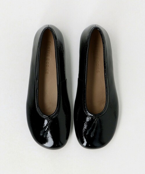 ODETTE E ODILE（オデットエオディール）の「オブリークバレエ フラット10↑（バレエシューズ・レディース・その他1/シルバー/ブラック・22cm/24.5cm/23cm/25cm/24cm/23.5cm/22.5cm）」の18枚目の写真