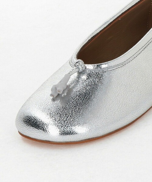 ODETTE E ODILE（オデットエオディール）の「オブリークバレエ フラット10↑（バレエシューズ・レディース・その他1/シルバー/ブラック・22cm/24.5cm/23cm/25cm/24cm/23.5cm/22.5cm）」の6枚目の写真