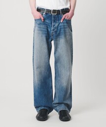 MONKEY TIME | ハンド シェービング デニム ルーズ レギュラー(デニムパンツ)