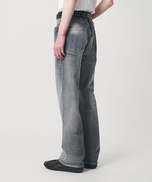 MONKEY TIME（モンキータイム）の「ハンド シェービング デニム ルーズ レギュラー（デニムパンツ・メンズ・ダークグレー/ネイビー・M/S/L）」の10枚目の写真